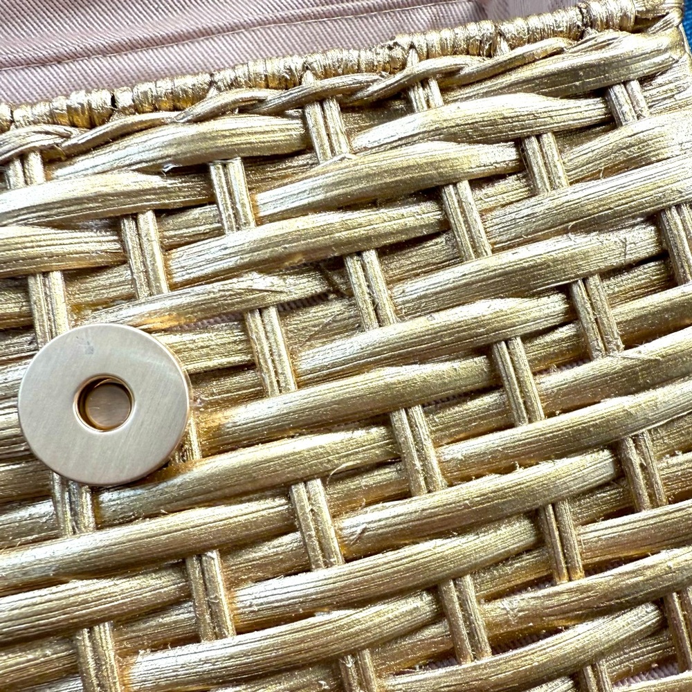 CULT GAIA  Sybil Nano Metallic Woven Crossbody Bag - Picture 8 of 10